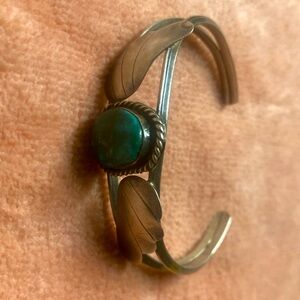 Turquoise and Sterling Bracelet